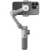 WiWU Wi-SE007 Phone Gimbal Stabilizer Three-axis Handheld Anti-Vibration Auto Tracking Detachable Tripod Selfie Stick - Grey